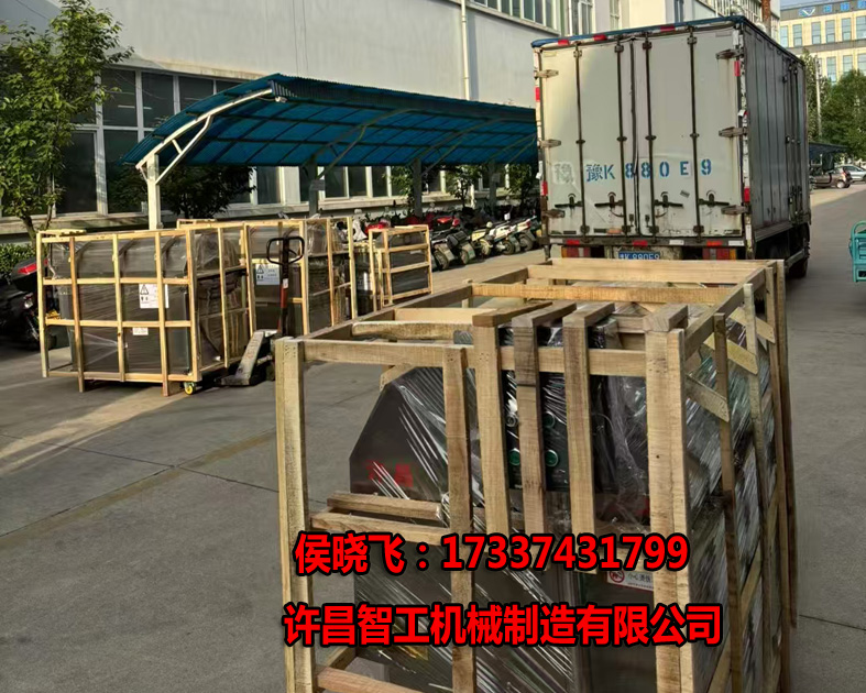 4.23日，合肥展會客戶訂購的機器陸續(xù)發(fā)貨